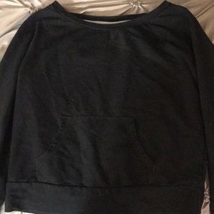 Black champion sweater
